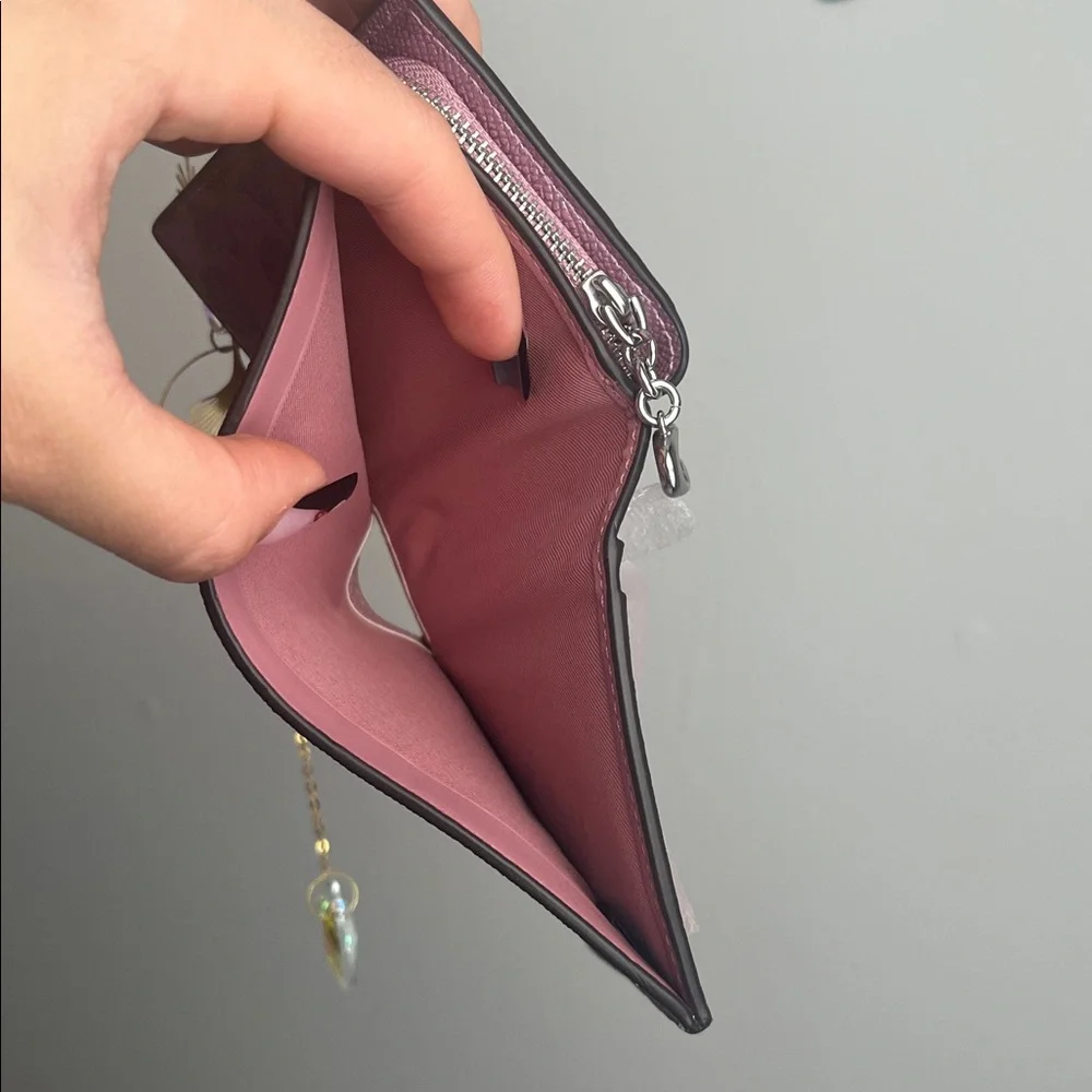 Coach Metallic Pink Women's Wallet